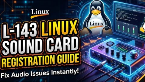 L- 143 Linux Sound Card Registration Guide, free linux drivers course, learn linux device drivers, linux driver development tutorial, free linux kernel programming, linux device driver training, open source driver development, write linux device drivers, linux kernel driver course, free embedded linux drivers, linux driver tutorial pdf