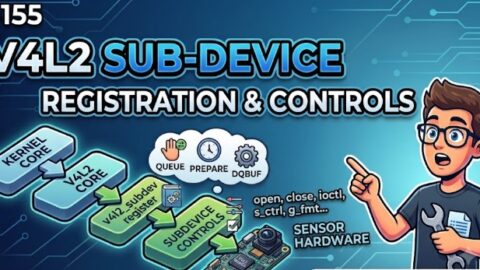 L- 155 V4L2 Subdevice Registration And Controls, free linux drivers course, learn linux device drivers, linux driver development tutorial, free linux kernel programming, linux device driver training, open source driver development, write linux device drivers, linux kernel driver course, free embedded linux drivers, linux driver tutorial pdf