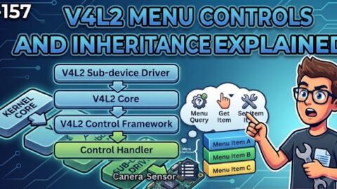 L- 157 V4L2 Menu Controls And Inheritance, free linux drivers course, learn linux device drivers, linux driver development tutorial, free linux kernel programming, linux device driver training, open source driver development, write linux device drivers, linux kernel driver course, free embedded linux drivers, linux driver tutorial pdf