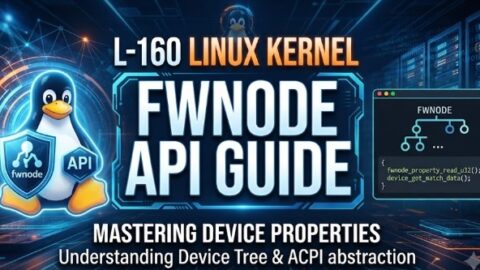 L- 160 Linux Kernel fwnode API Guide, free linux drivers course, learn linux device drivers, linux driver development tutorial, free linux kernel programming, linux device driver training, open source driver development, write linux device drivers, linux kernel driver course, free embedded linux drivers, linux driver tutorial pdf
