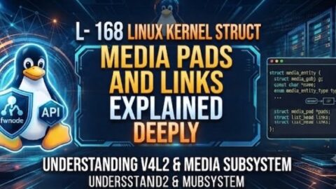 L- 168 Media Pads And Links Explained, free linux drivers course, learn linux device drivers, linux driver development tutorial, free linux kernel programming, linux device driver training, open source driver development, write linux device drivers, linux kernel driver course, free embedded linux drivers, linux driver tutorial pdf