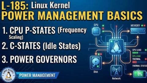 L- 185 Linux Kernel Power Management Basics, free linux drivers course, learn linux device drivers, linux driver development tutorial, free linux kernel programming, linux device driver training, open source driver development, write linux device drivers, linux kernel driver course, free embedded linux drivers, linux driver tutorial pdf