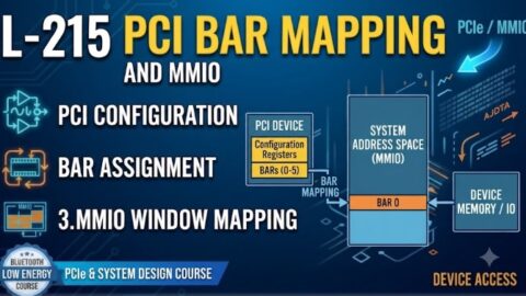 L- 215 PCI BAR Mapping and MMIO, free linux drivers course, learn linux device drivers, linux driver development tutorial, free linux kernel programming, linux device driver training, open source driver development, write linux device drivers, linux kernel driver course, free embedded linux drivers, linux driver tutorial pdf