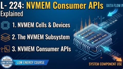 L- 224 NVMEM Consumer APIs Explained, free linux drivers course, learn linux device drivers, linux driver development tutorial, free linux kernel programming, linux device driver training, open source driver development, write linux device drivers, linux kernel driver course, free embedded linux drivers, linux driver tutorial pdf