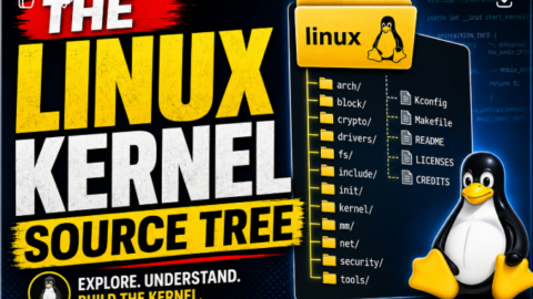 The Linux Kernel Source Tree free linux kernel development course, free linux device drivers course, free embedded linux course, free embedded systems course, learn linux kernel, embedded systems tutorial, linux device drivers tutorial, free embedded linux tutorial, embedded linux training, linux kernel programming
