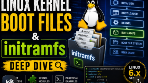 Linux Kernel Boot Files & initramfs — Deep Dive free linux kernel development course, free linux device drivers course, free embedded linux course, free embedded systems course, learn linux kernel, embedded systems tutorial, linux device drivers tutorial, free embedded linux tutorial, embedded linux training, linux kernel programming