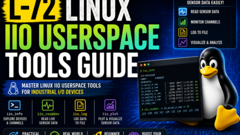 L-72 Linux IIO Userspace Tools Guide, free linux drivers course, learn linux device drivers, linux driver development tutorial, free linux kernel programming, linux device driver training, open source driver development, write linux device drivers, linux kernel driver course, free embedded linux drivers, linux driver tutorial pdf