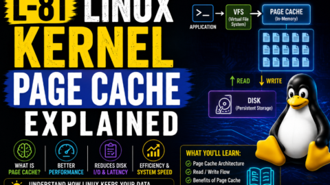 L-81 Linux Kernel Page Cache Explained, free linux drivers course, learn linux device drivers, linux driver development tutorial, free linux kernel programming, linux device driver training, open source driver development, write linux device drivers, linux kernel driver course, free embedded linux drivers, linux driver tutorial pdf