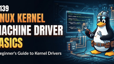 L- 139 Linux Kernel Machine Driver Basics, free linux drivers course, learn linux device drivers, linux driver development tutorial, free linux kernel programming, linux device driver training, open source driver development, write linux device drivers, linux kernel driver course, free embedded linux drivers, linux driver tutorial pdf