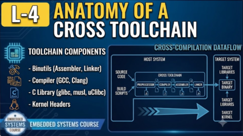 L-4 Anatomy Of A Cross Toolchain, free linux drivers course, learn linux device drivers, linux driver development tutorial, free linux kernel programming, linux device driver training, open source driver development, write linux device drivers, linux kernel driver course, free embedded linux drivers, linux driver tutorial pdf