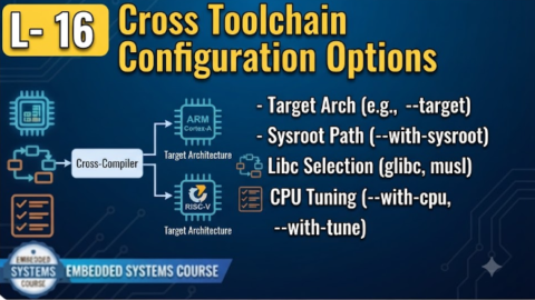 L-16 Cross Toolchain Configuration Options, free linux drivers course, learn linux device drivers, linux driver development tutorial, free linux kernel programming, linux device driver training, open source driver development, write linux device drivers, linux kernel driver course, free embedded linux drivers, linux driver tutorial pdf