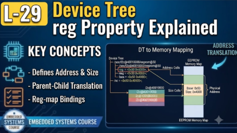 L-29 Device Tree reg Property Explained, free linux drivers course, learn linux device drivers, linux driver development tutorial, free linux kernel programming, linux device driver training, open source driver development, write linux device drivers, linux kernel driver course, free embedded linux drivers, linux driver tutorial pdf