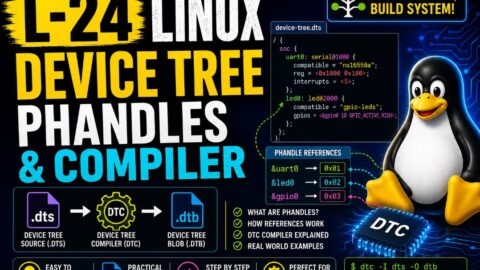 L-24 Device Tree Phandles And Compiler, free linux drivers course, learn linux device drivers, linux driver development tutorial, free linux kernel programming, linux device driver training, open source driver development, write linux device drivers, linux kernel driver course, free embedded linux drivers, linux driver tutorial pdf