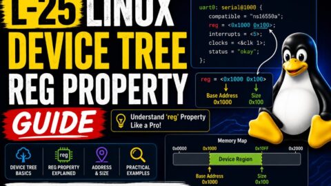 L-25 Device Tree Reg Property Guide, free linux drivers course, learn linux device drivers, linux driver development tutorial, free linux kernel programming, linux device driver training, open source driver development, write linux device drivers, linux kernel driver course, free embedded linux drivers, linux driver tutorial pdf