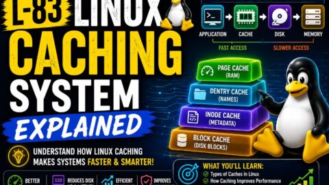 L-83 Linux Caching System Explained, free linux drivers course, learn linux device drivers, linux driver development tutorial, free linux kernel programming, linux device driver training, open source driver development, write linux device drivers, linux kernel driver course, free embedded linux drivers, linux driver tutorial pdf