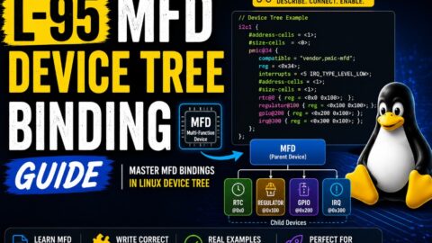 L-95 MFD Device Tree Binding Guide, free linux drivers course, learn linux device drivers, linux driver development tutorial, free linux kernel programming, linux device driver training, open source driver development, write linux device drivers, linux kernel driver course, free embedded linux drivers, linux driver tutorial pdf