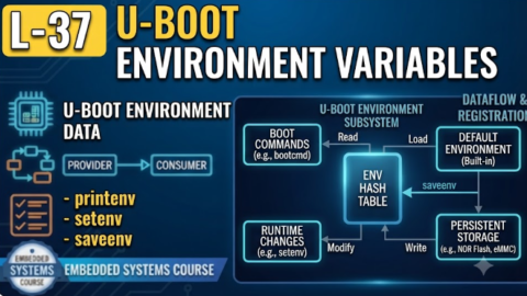 L-37 U-Boot Environment Variables, free linux drivers course, learn linux device drivers, linux driver development tutorial, free linux kernel programming, linux device driver training, open source driver development, write linux device drivers, linux kernel driver course, free embedded linux drivers, linux driver tutorial pdf
