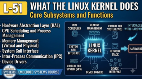 L-51 What The Linux Kernel Does, free linux drivers course, learn linux device drivers, linux driver development tutorial, free linux kernel programming, linux device driver training, open source driver development, write linux device drivers, linux kernel driver course, free embedded linux drivers, linux driver tutorial pdf