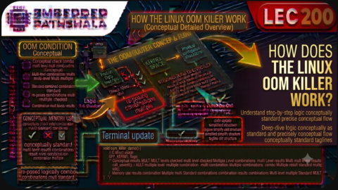 How Does the Linux OOM Killer Work?, free linux kernel development course, free embedded systems course, free linux device drivers course, linux kernel tutorial, embedded systems tutorial, linux device drivers tutorial, learn linux kernel programming, embedded linux training, free programming course, open source development tutorial