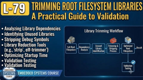 L-79 Trimming Root Filesystem Libraries, free linux drivers course, learn linux device drivers, linux driver development tutorial, free linux kernel programming, linux device driver training, open source driver development, write linux device drivers, linux kernel driver course, free embedded linux drivers, linux driver tutorial pdf