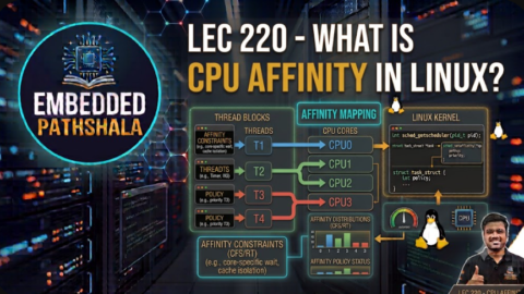 What Is CPU Affinity in Linux?, free linux kernel development course, free embedded systems course, free linux device drivers course, linux kernel tutorial, embedded systems tutorial, linux device drivers tutorial, learn linux kernel programming, embedded linux training, free programming course, open source development tutorial