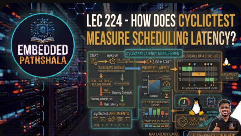 How Does cyclictest Measure Scheduling Latency?, free linux kernel development course, free embedded systems course, free linux device drivers course, linux kernel tutorial, embedded systems tutorial, linux device drivers tutorial, learn linux kernel programming, embedded linux training, free programming course, open source development tutorial