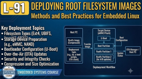 L-91 Deploying Root Filesystem Images, free linux drivers course, learn linux device drivers, linux driver development tutorial, free linux kernel programming, linux device driver training, open source driver development, write linux device drivers, linux kernel driver course, free embedded linux drivers, linux driver tutorial pdf