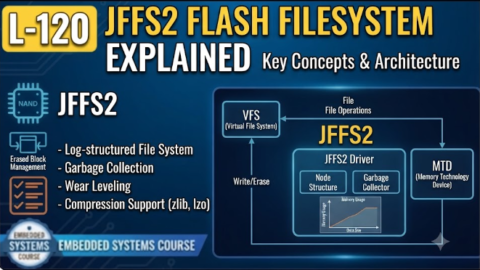 L-120 JFFS2 Flash Filesystem Explained, free linux drivers course, learn linux device drivers, linux driver development tutorial, free linux kernel programming, linux device driver training, open source driver development, write linux device drivers, linux kernel driver course, free embedded linux drivers, linux driver tutorial pdf