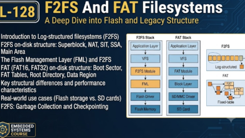 L-128 F2FS And FAT Filesystems, free linux drivers course, learn linux device drivers, linux driver development tutorial, free linux kernel programming, linux device driver training, open source driver development, write linux device drivers, linux kernel driver course, free embedded linux drivers, linux driver tutorial pdf