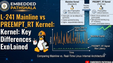 L-241 Mainline vs PREEMPT_RT Kernel: Key Internal Differences Explained, free linux drivers course, learn linux device drivers, linux driver development tutorial, free linux kernel programming, linux device driver training, open source driver development, write linux device drivers, linux kernel driver course, free embedded linux drivers, linux driver tutorial pdf