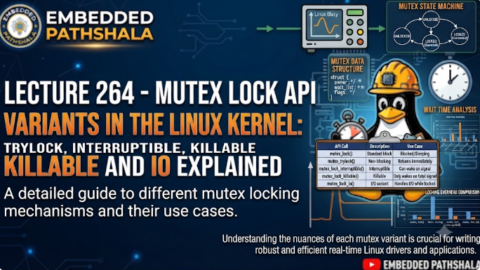 L-264 Mutex Lock API Variants in the Linux Kernel: trylock, interruptible, killable and io Explained, free linux drivers course, learn linux device drivers, linux driver development tutorial, free linux kernel programming, linux device driver training, open source driver development, write linux device drivers, linux kernel driver course, free embedded linux drivers, linux driver tutorial pdf