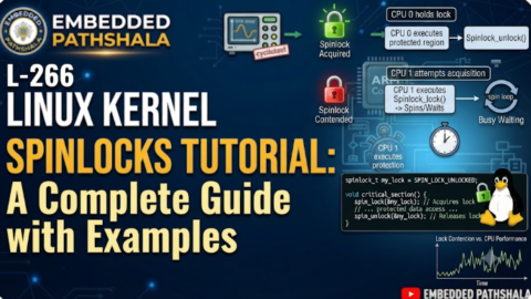 L-266 Linux Kernel Spinlocks Tutorial: A Complete Guide with Examples, free linux drivers course, learn linux device drivers, linux driver development tutorial, free linux kernel programming, linux device driver training, open source driver development, write linux device drivers, linux kernel driver course, free embedded linux drivers, linux driver tutorial pdf