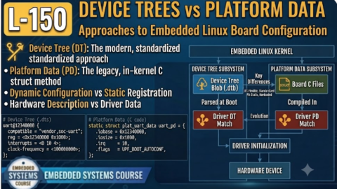 L-150 Device Trees vs Platform Data, free linux drivers course, learn linux device drivers, linux driver development tutorial, free linux kernel programming, linux device driver training, open source driver development, write linux device drivers, linux kernel driver course, free embedded linux drivers, linux driver tutorial pdf