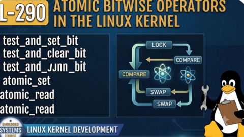 L- 290 Atomic Bitwise Operators in the Linux Kernel, free linux drivers course, learn linux device drivers, linux driver development tutorial, free linux kernel programming, linux device driver training, open source driver development, write linux device drivers, linux kernel driver course, free embedded linux drivers, linux driver tutorial pdf