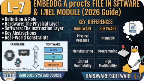 L-7 Embedded Hardware and Software Differences, Embedded Programming Course Online, Embedded C and Embedded Systems Course, Best Embedded C Training Institute in Hyderabad, Best Embedded Systems Training Institute in Hyderabad, Embedded C Certification Course, Embedded C Training with Placement, Embedded Systems Training with Placement, Embedded C Jobs Training in Hyderabad